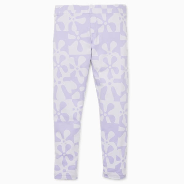 Leggings PUMA x BOB ESPONJA para niña, Vivid Violet, extralarge